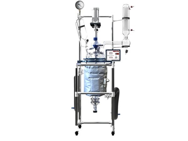 Across International Dual Jacketed Glass Reactor System (10 L)